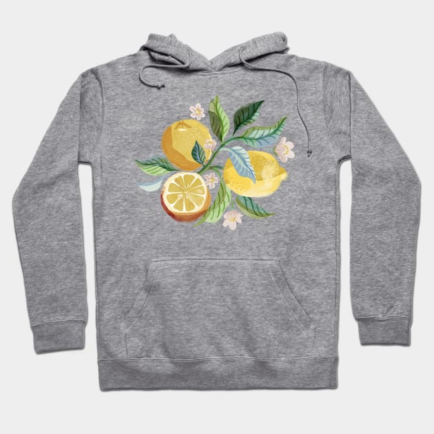 Luscious Lemons Hoodie by Rebelform